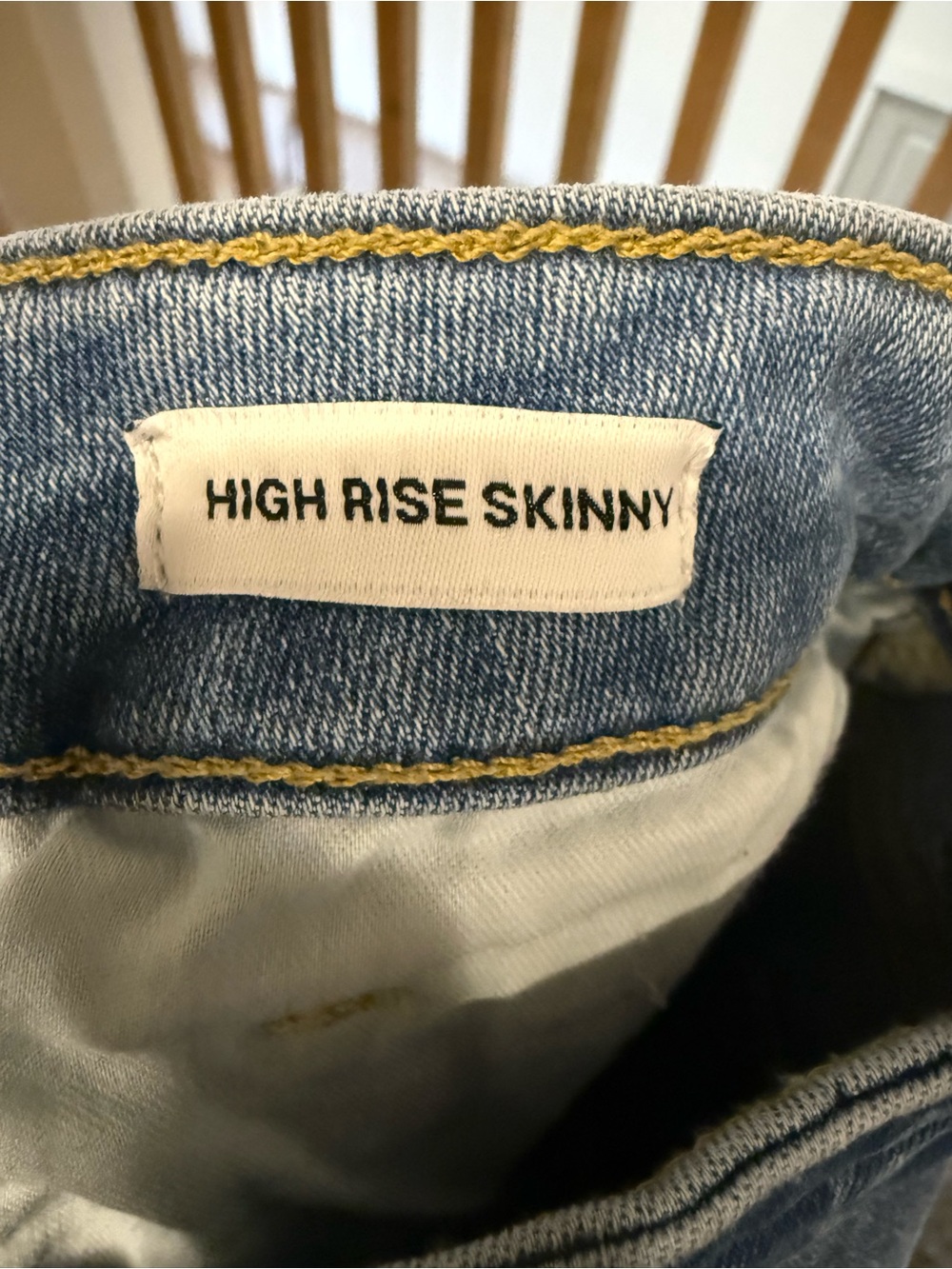 Fabletics High Rise Skinny Jeans -Regular 35 - Picture 9 of 9